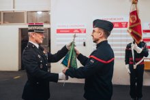 Passation de commandement de la compagnie Nord-Stéphanois