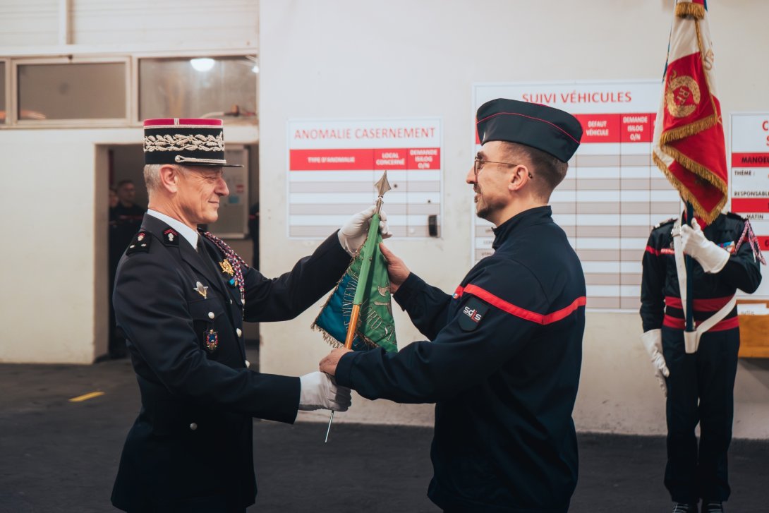 Passation de commandement de la compagnie Nord-Stéphanois